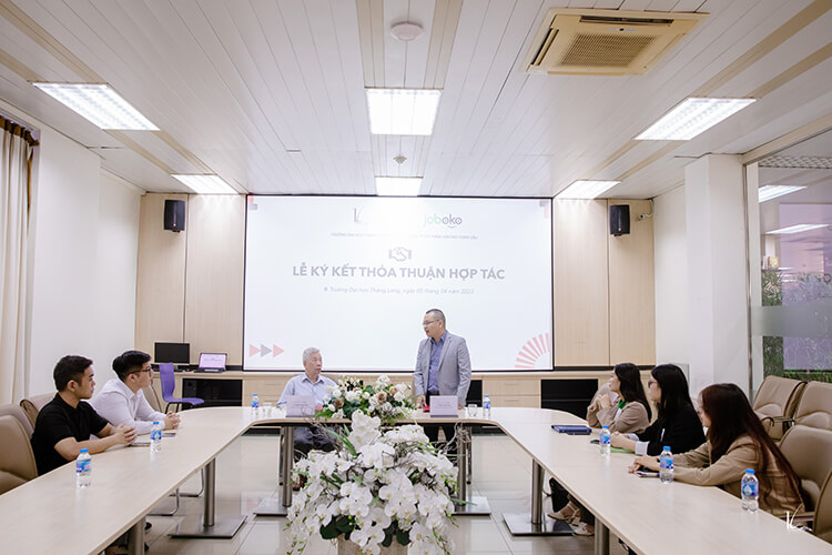 JobOKO và Trường Đại học Thăng Long kí kết hợp tác