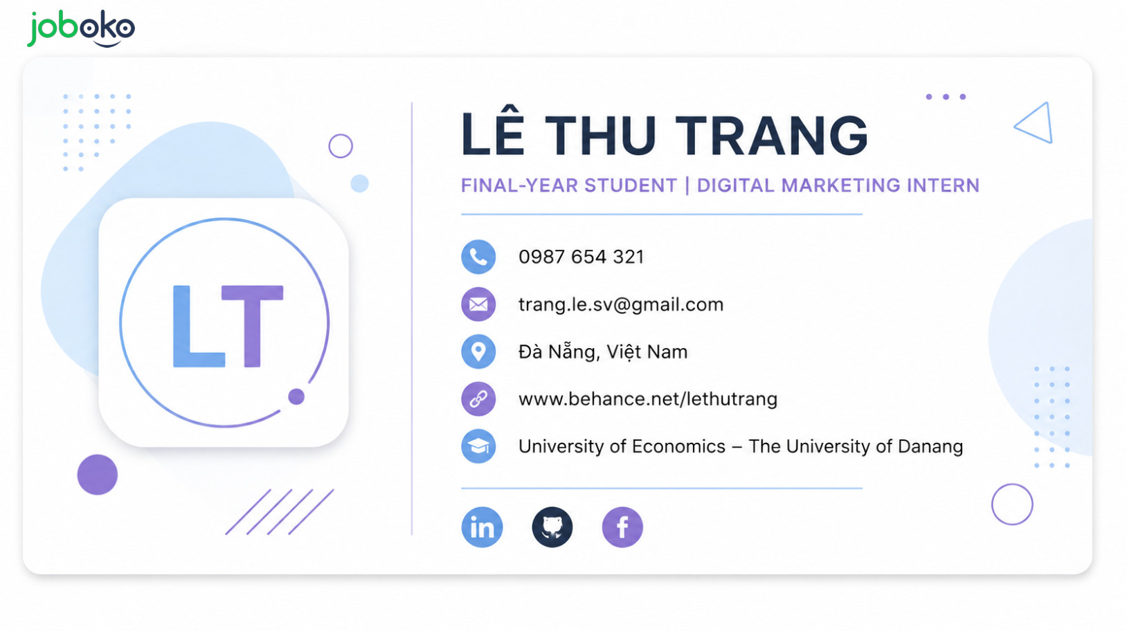 mau chu ky email sinh vien