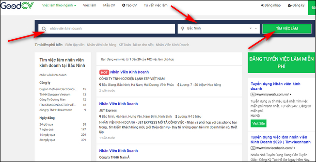 kinh nghiem tim viec lam tai bac ninh 2