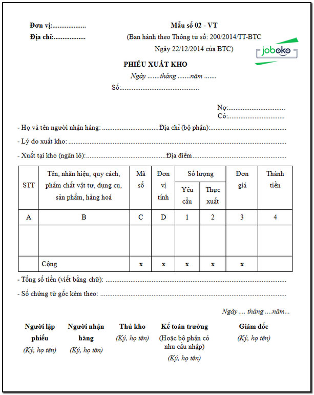 mau phieu xuat kho 3