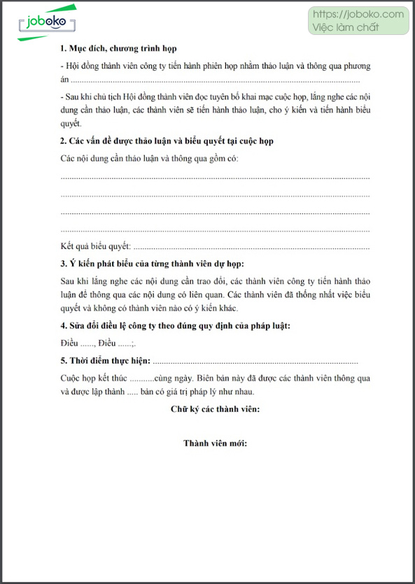 mau bien ban cuoc hop 2020 va luu y quan trong 3