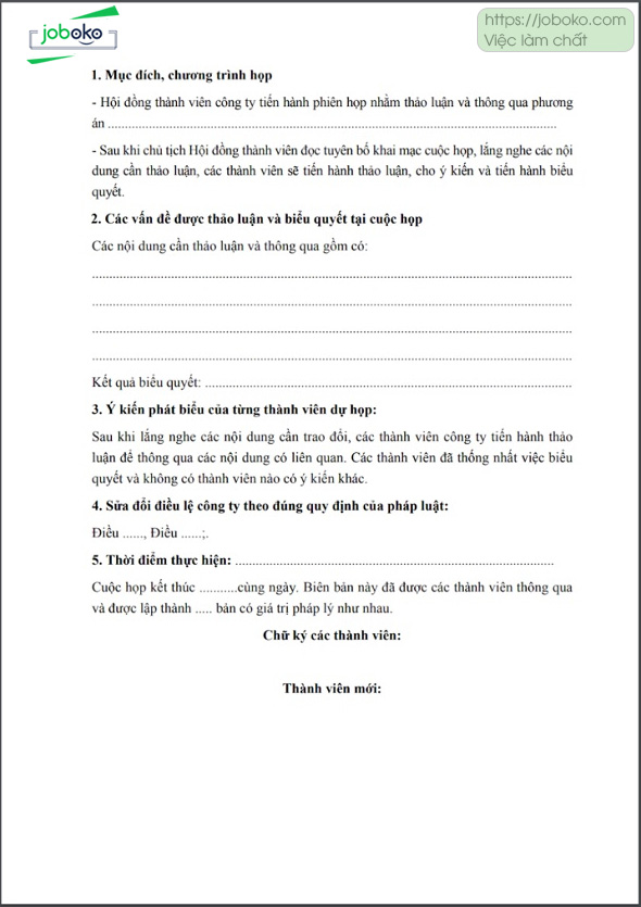 mau bien ban cuoc hop 2020 va luu y quan trong 7