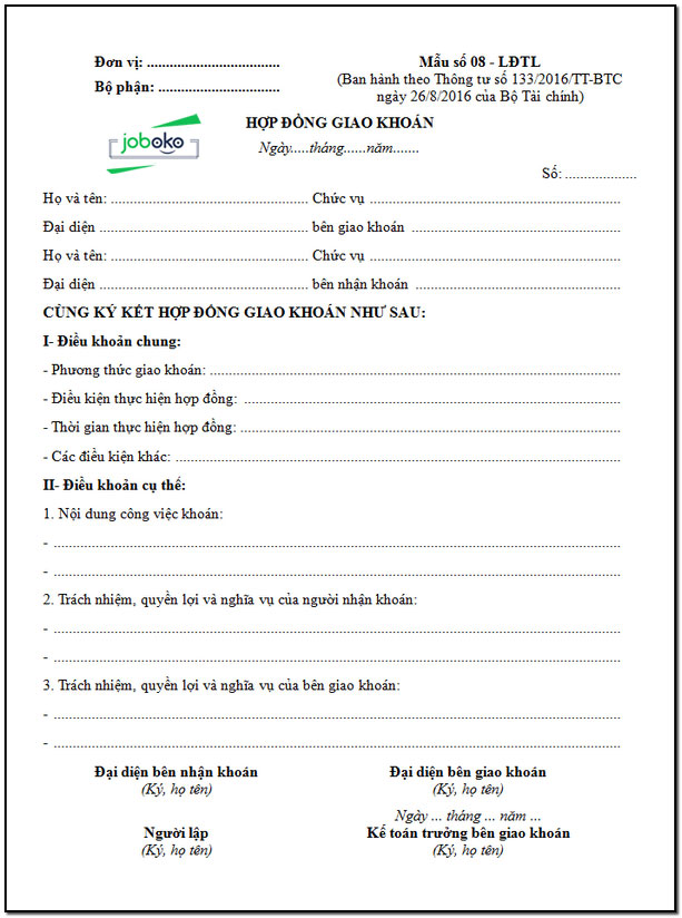 mau hop dong giao khoan 2