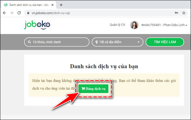cach mua va su dung goi review cv joboko 2