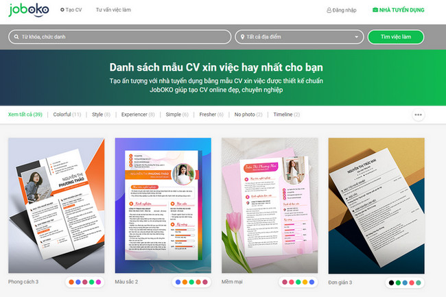 cach viet cv xin viec nganh du lich 3