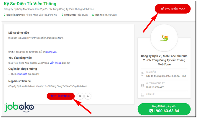 MobiFone tuyen dung nhung vi tri nao Cach ung tuyen ra sao