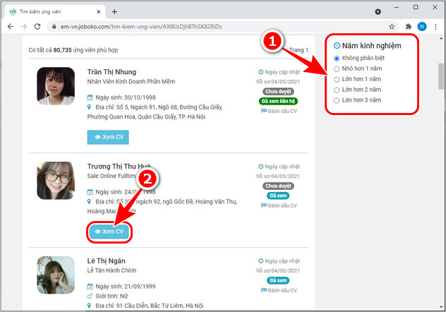 Huong dan nha tuyen dung