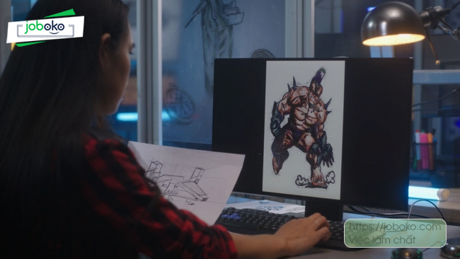 mo ta cong viec cua thiet ke game 2