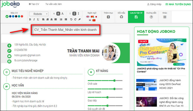 gui cv xin viec dat ten file cv nhu the nao la chuan 2