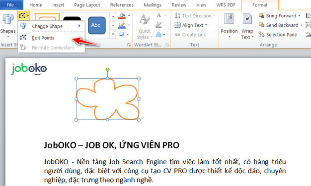 cach ve hinh trong word