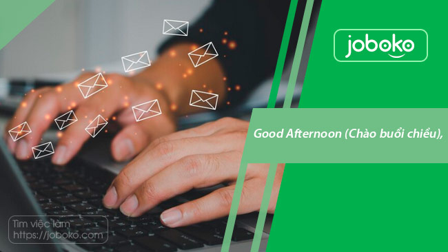 cach chao hoi trong Email